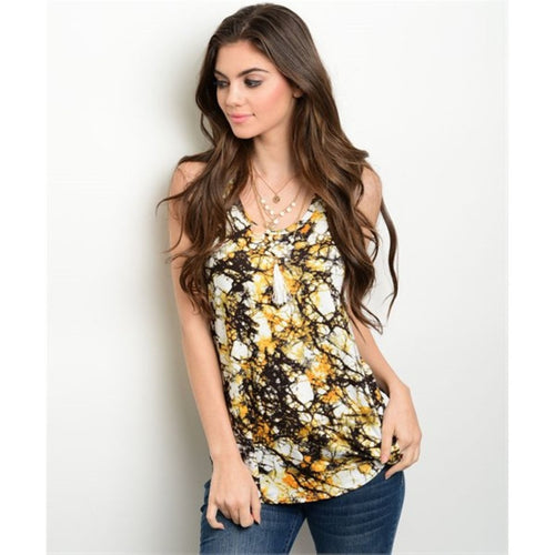 Women's Tank Top Sleeveless Multicolored - Bae Apparel