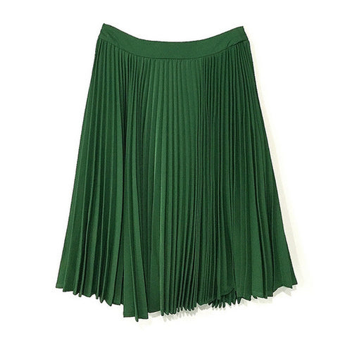 Heavy Pleated Skirt - Bae Apparel
