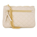 Beige Quilted Wristlet - Bae Apparel
