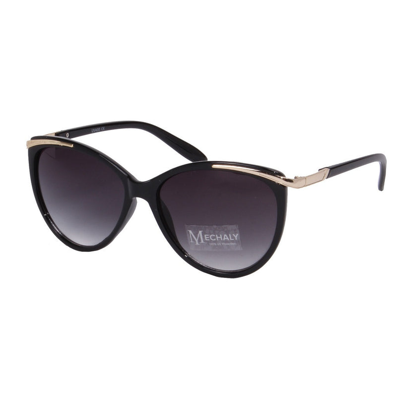 Mechaly Cat Eye Style Black Sunglasses - Bae Apparel