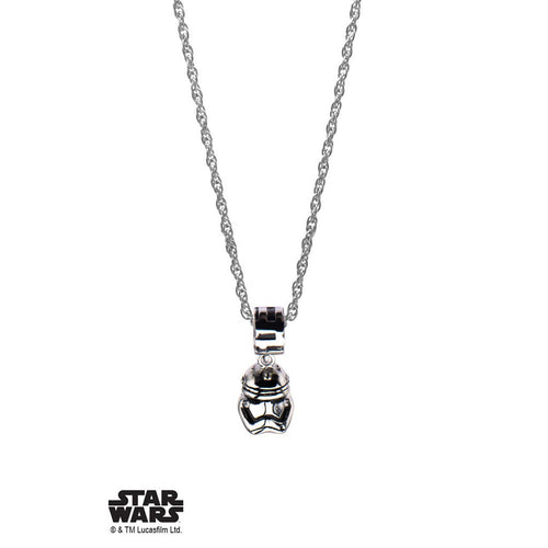 Star Wars Stormtrooper V2 Necklace - Chrome - Bae Apparel