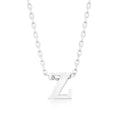 Initial Z Silver Pendant - Bae Apparel