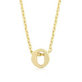 Initial O Gold Pendant - Bae Apparel