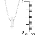 Initial I Silver Pendant - Bae Apparel
