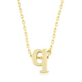 Initial Q Gold Pendant - Bae Apparel