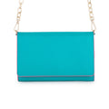Teal & Pink Border Purse - Bae Apparel