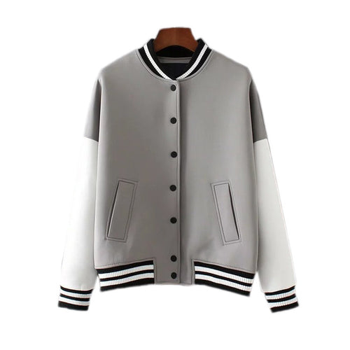 Varsity colorblock jacket - Bae Apparel