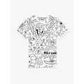 Doodle Tee (White) - Bae Apparel