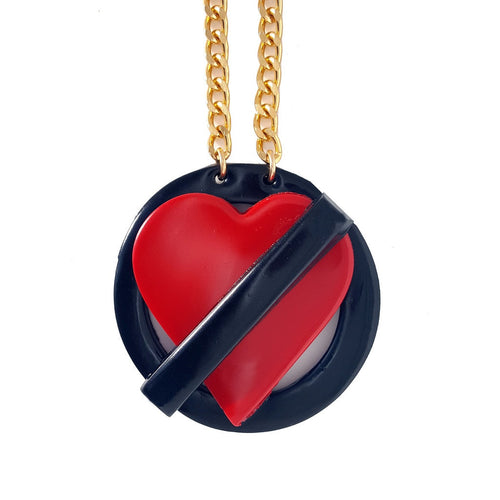 No Love Allowed Necklace - Bae Apparel
