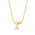 Initial R Gold Pendant - Bae Apparel