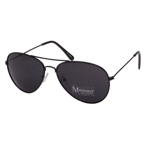 Mechaly Aviator Style Black Sunglasses - Bae Apparel