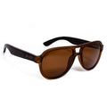 Fighter Zebrawood Sunglasses - Bae Apparel