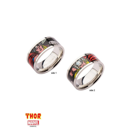 The Marvel Thor Ring - Chrome - Bae Apparel