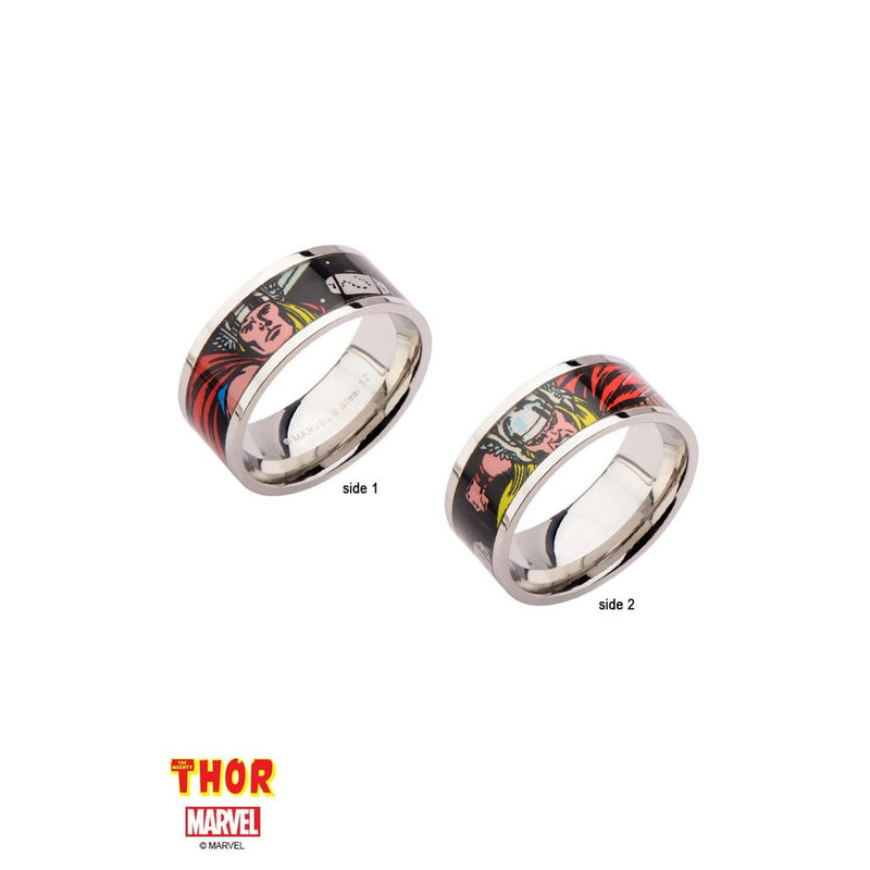 The Marvel Thor Ring - Chrome - Bae Apparel