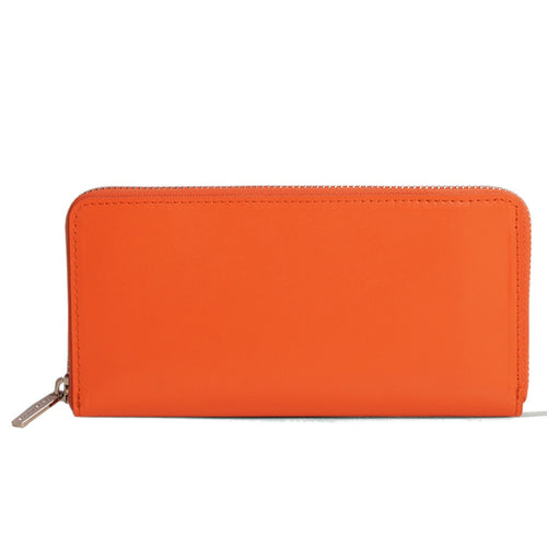 Long Wallet Tangerine Orange - Bae Apparel