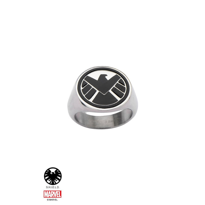 The Marvel S.H.I.E.L.D. Ring - Chrome - Bae Apparel
