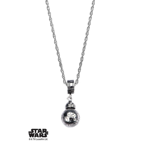 Star Wars BB-8 V2 Necklace - Chrome - Bae Apparel