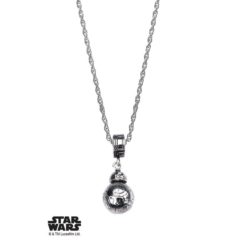 Star Wars BB-8 V2 Necklace - Chrome - Bae Apparel