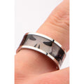 The Marvel Punisher Ring - Chrome - Bae Apparel