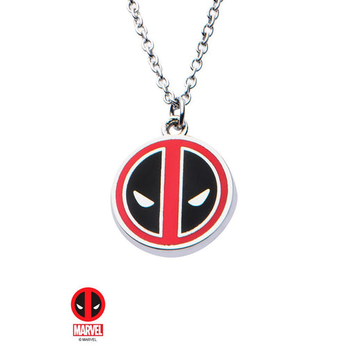 The Marvel Deadpool Necklace - Chrome - Bae Apparel