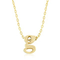 Initial G Gold Pendant - Bae Apparel