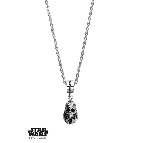 Star Wars Chewbacca V2 Necklace - Chrome - Bae Apparel