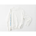 [AROUND80] TAXI PARISIEN SWEAT SHRTS WHITE - Bae Apparel