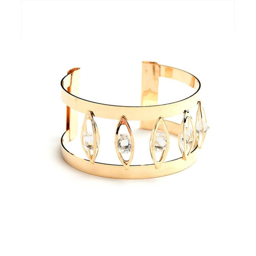 Women's Bracelet Stone Cuff - Bae Apparel