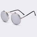 AOFLY Black On Black Retro Flip Sunglasses - Bae Apparel