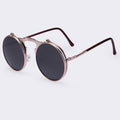 AOFLY Black On Black Retro Flip Sunglasses - Bae Apparel
