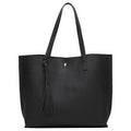 Women's Tassel Pendant Tote Bag - Bae Apparel