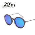 20/20 Matte Round Leopard Women's Sunglasses - Bae Apparel