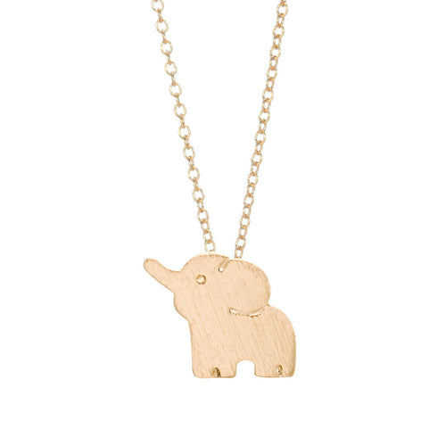 "Mini Lucky Elephant" Necklace - Bae Apparel