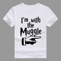 "I'm With The Muggle" Women's Shirt - Bae Apparel