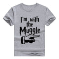"I'm With The Muggle" Women's Shirt - Bae Apparel