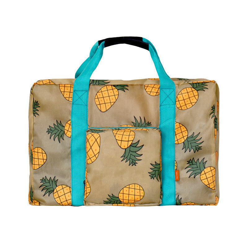 "Pineapples Or Cute Hearts" Beach Tote Bag - Bae Apparel