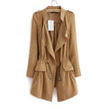 "The Trench" Women's Coat - Bae Apparel