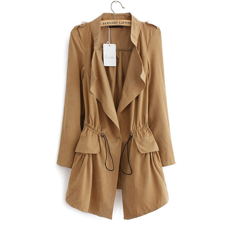 "The Trench" Women's Coat - Bae Apparel