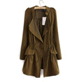 "The Trench" Women's Coat - Bae Apparel