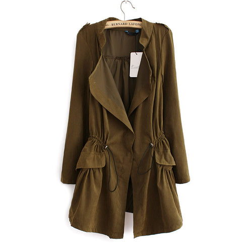 "The Trench" Women's Coat - Bae Apparel