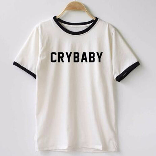 "Crybaby" Women's Shirt - Bae Apparel