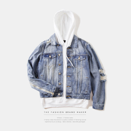 "The Denim" Men's Jacket - Bae Apparel