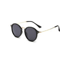 Frosted White and Gold Women's Sunglasses - Bae Apparel