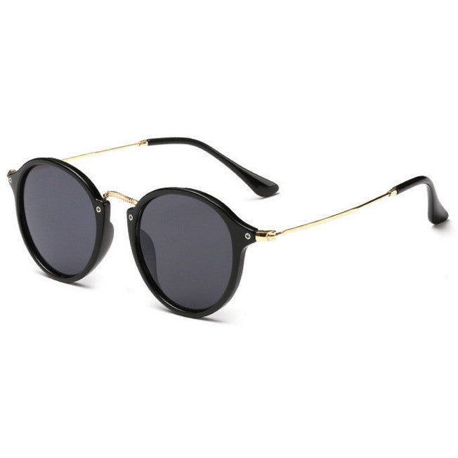 Frosted White and Gold Women's Sunglasses - Bae Apparel