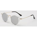 Frosted White and Gold Women's Sunglasses - Bae Apparel