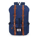 "The Outdoor" Leather Canvas Backpack - Bae Apparel