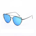 Mirrored Cat Eyed Women's Sunglasses - Bae Apparel