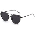 Mirrored Cat Eyed Women's Sunglasses - Bae Apparel