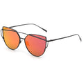Mirrored Cat Eyed Women's Sunglasses - Bae Apparel