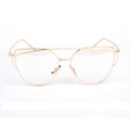 Mirrored Cat Eyed Women's Sunglasses - Bae Apparel
